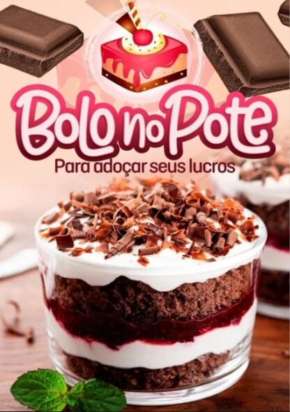 Bolo no pote