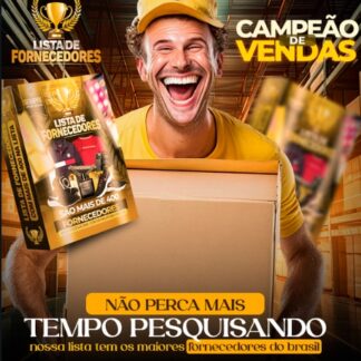 Lista de fornecedores