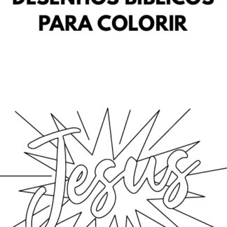 desenhos biblicos para colorir